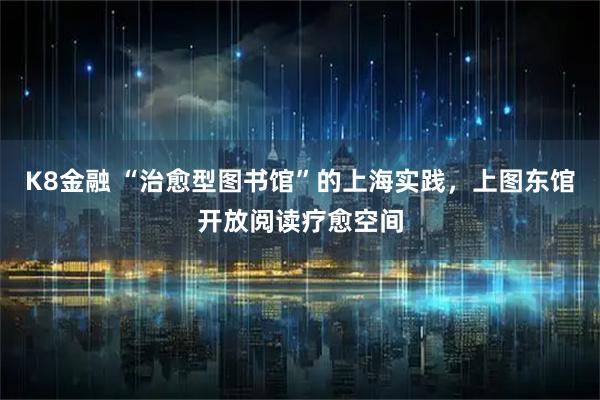 K8金融 “治愈型图书馆”的上海实践，上图东馆开放阅读疗愈空间